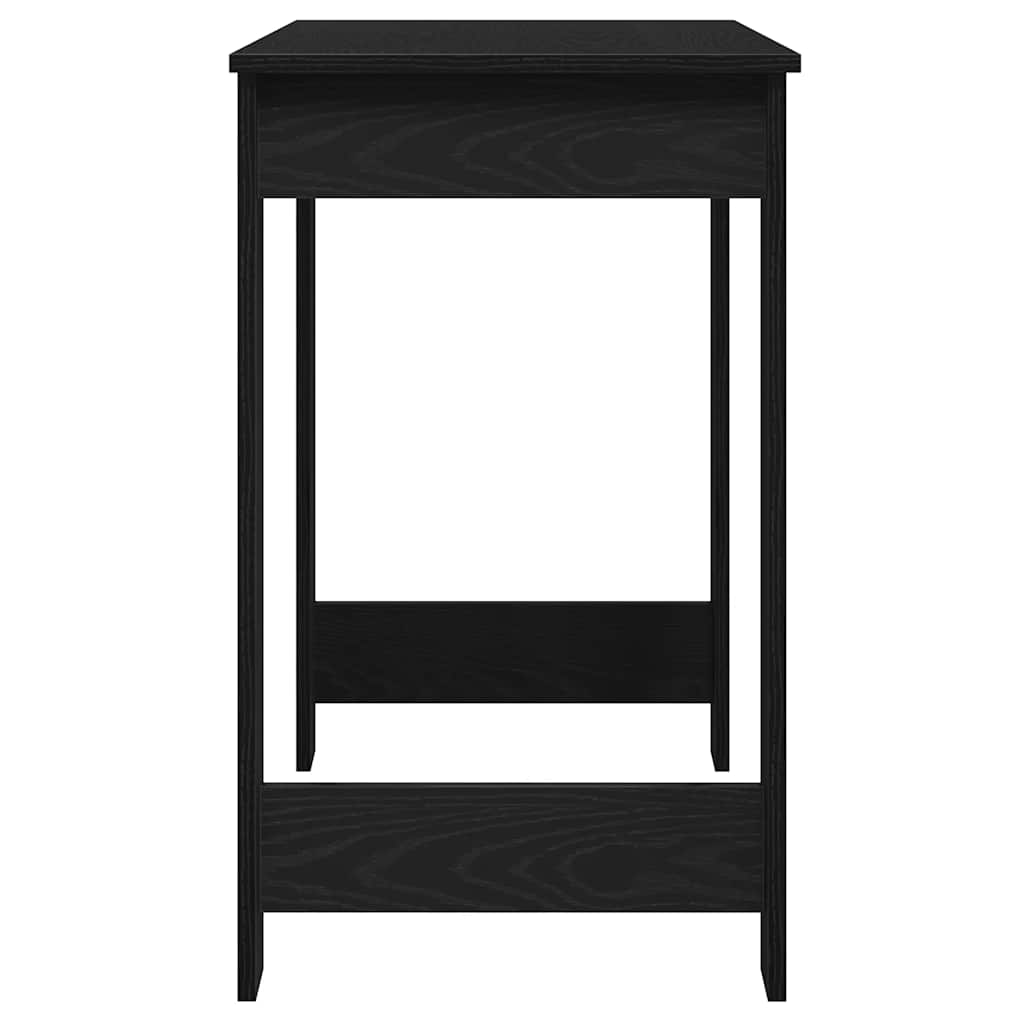 vidaXL Biurko, czarne, 100x45x75 cm, materiał drewnopochodny