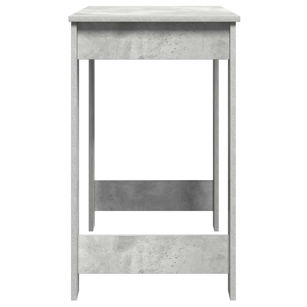 vidaXL Biurko, szarość betonu, 100x45x75 cm, materiał drewnopochodny