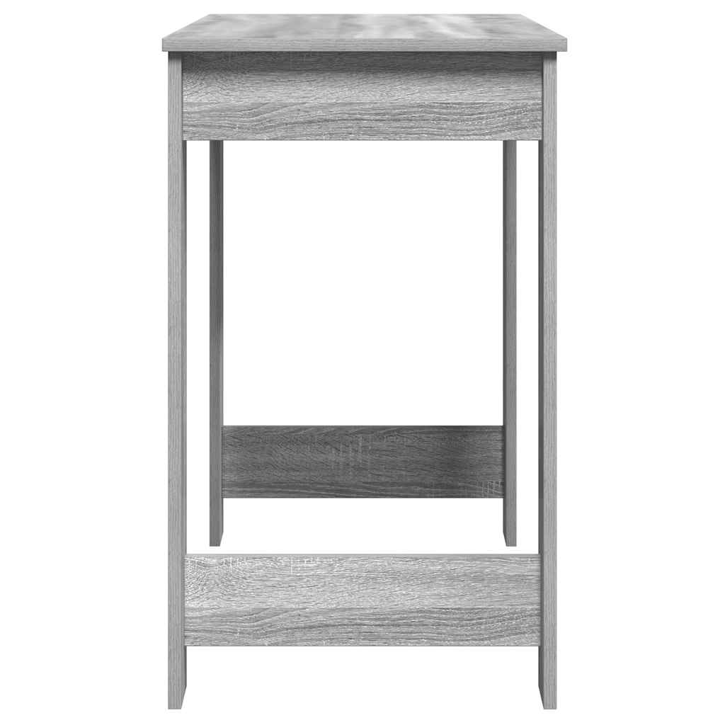 vidaXL Biurko, szary dąb sonoma, 100x45x75 cm, materiał drewnopochodny
