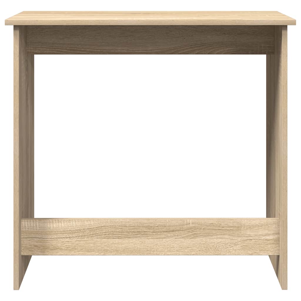 vidaXL Biurko, kolor dąb sonoma, 80x40x75 cm, materiał drewnopochodny
