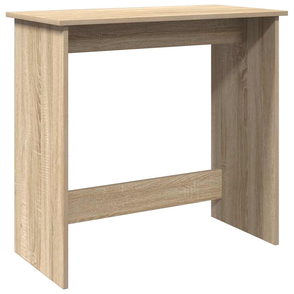 vidaXL Biurko, kolor dąb sonoma, 80x40x75 cm, materiał drewnopochodny