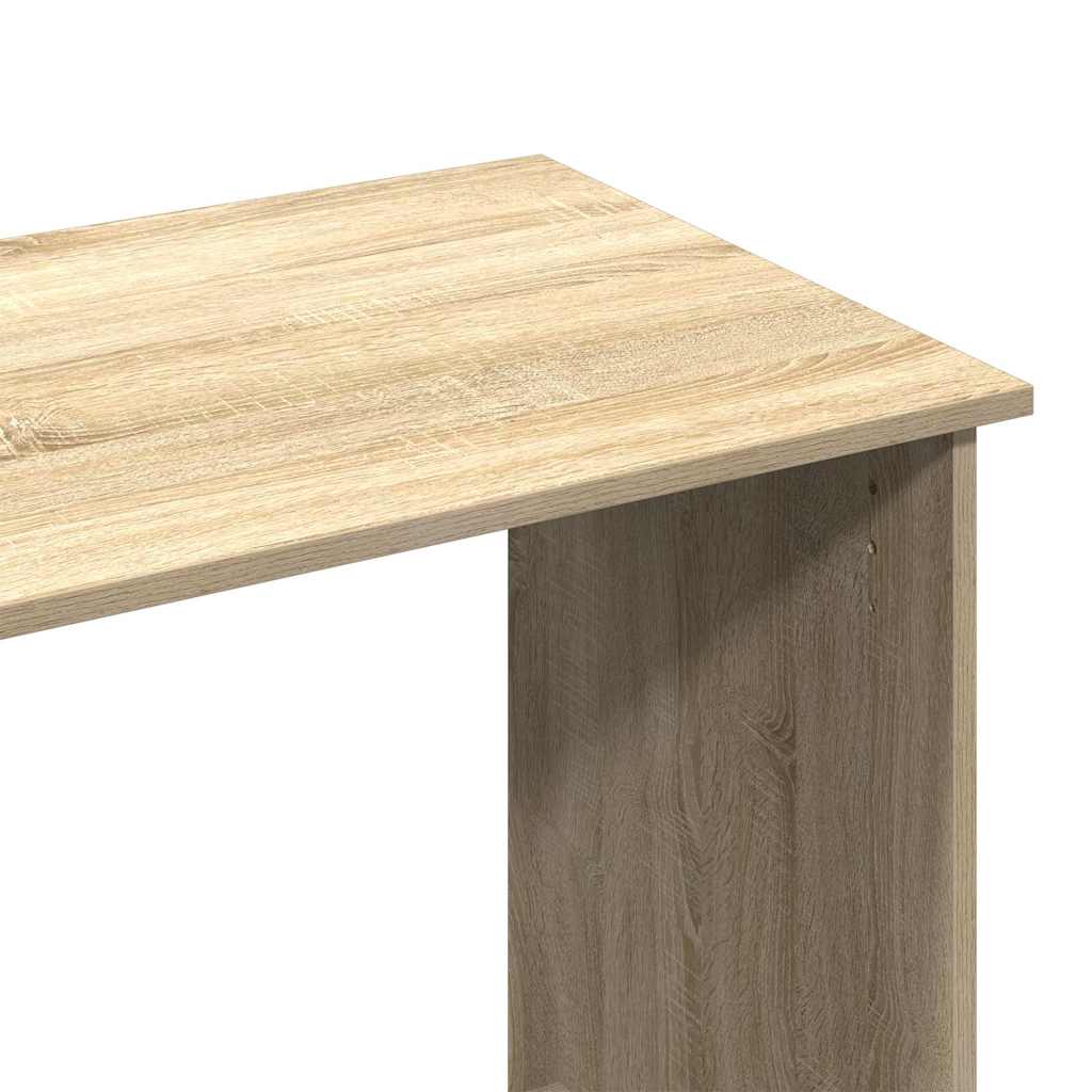 vidaXL Biurko, kolor dąb sonoma, 80x40x75 cm, materiał drewnopochodny