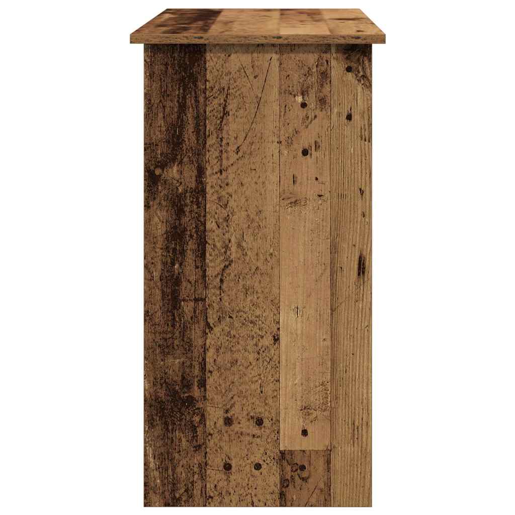 vidaXL Biurko, stare drewno, 80x40x75 cm, materiał drewnopochodny
