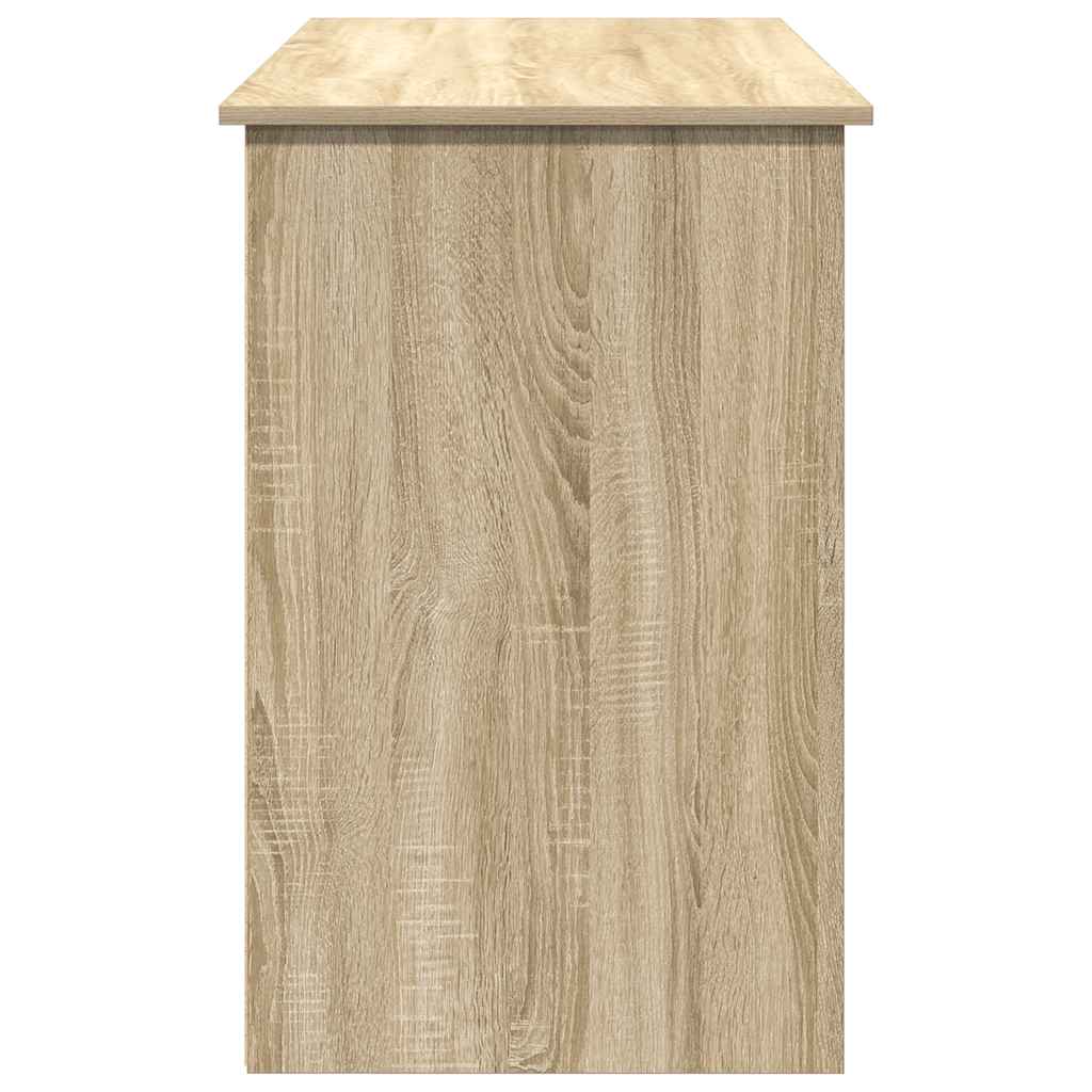 vidaXL Biurko, dąb sonoma, 102x50x75 cm, materiał drewnopochodny