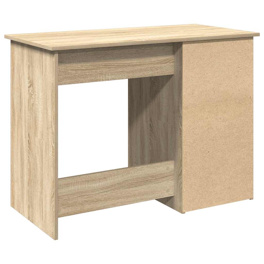 vidaXL Biurko, dąb sonoma, 102x50x75 cm, materiał drewnopochodny