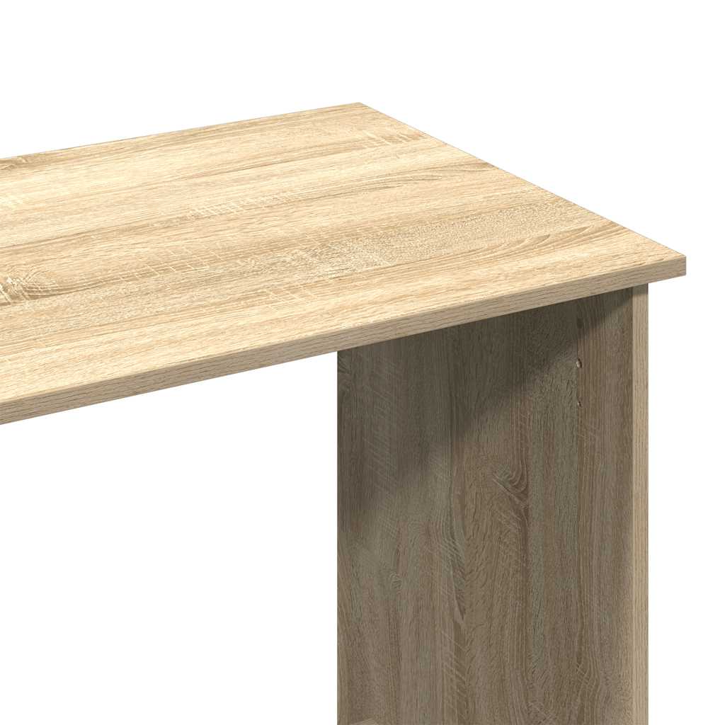 vidaXL Biurko, dąb sonoma, 102x50x75 cm, materiał drewnopochodny
