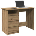 vidaXL Biurko Artisan Oak 102x50x75 cm Drewno klejone