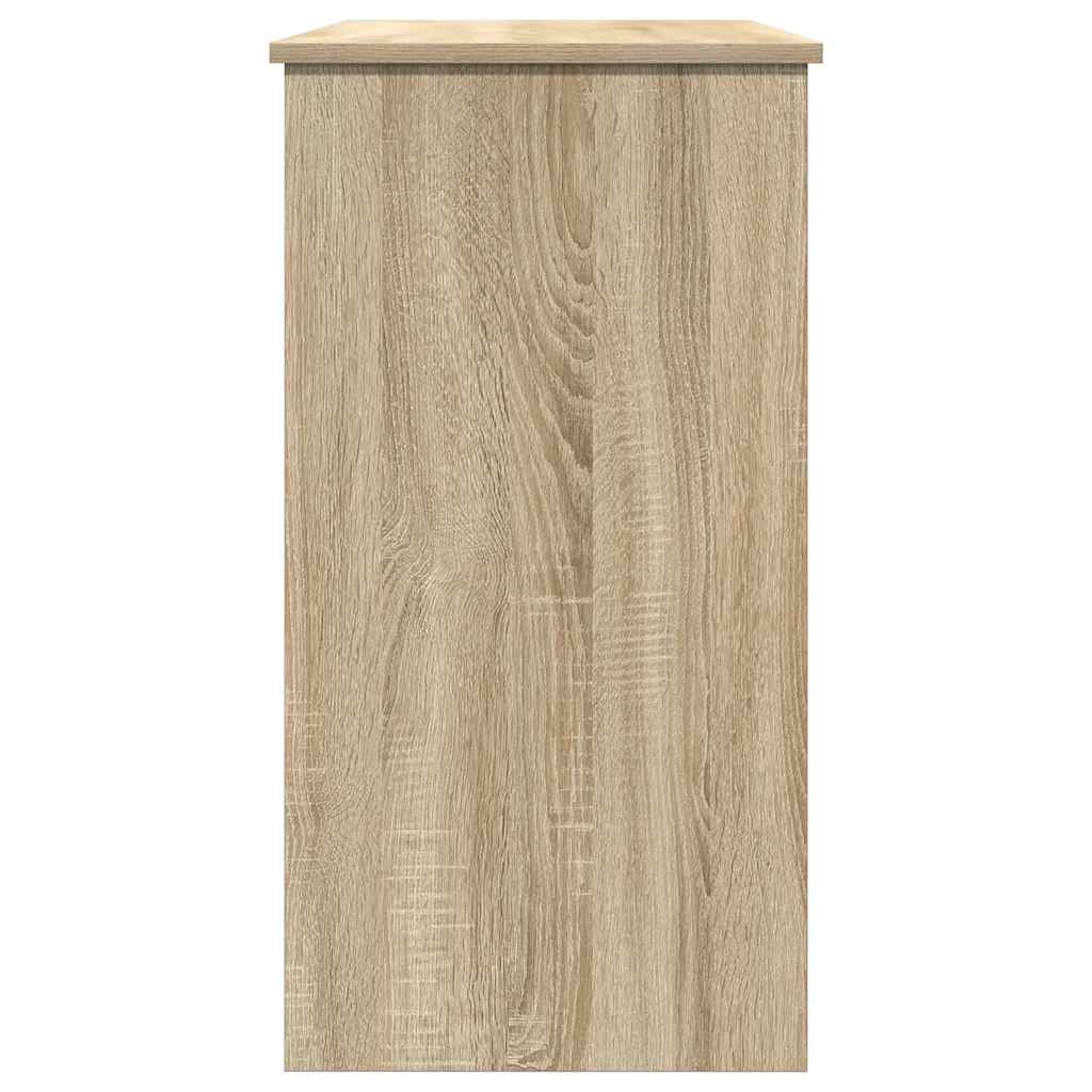 vidaXL Biurko, kolor dąb sonoma, 80x40x75 cm, materiał drewnopochodny