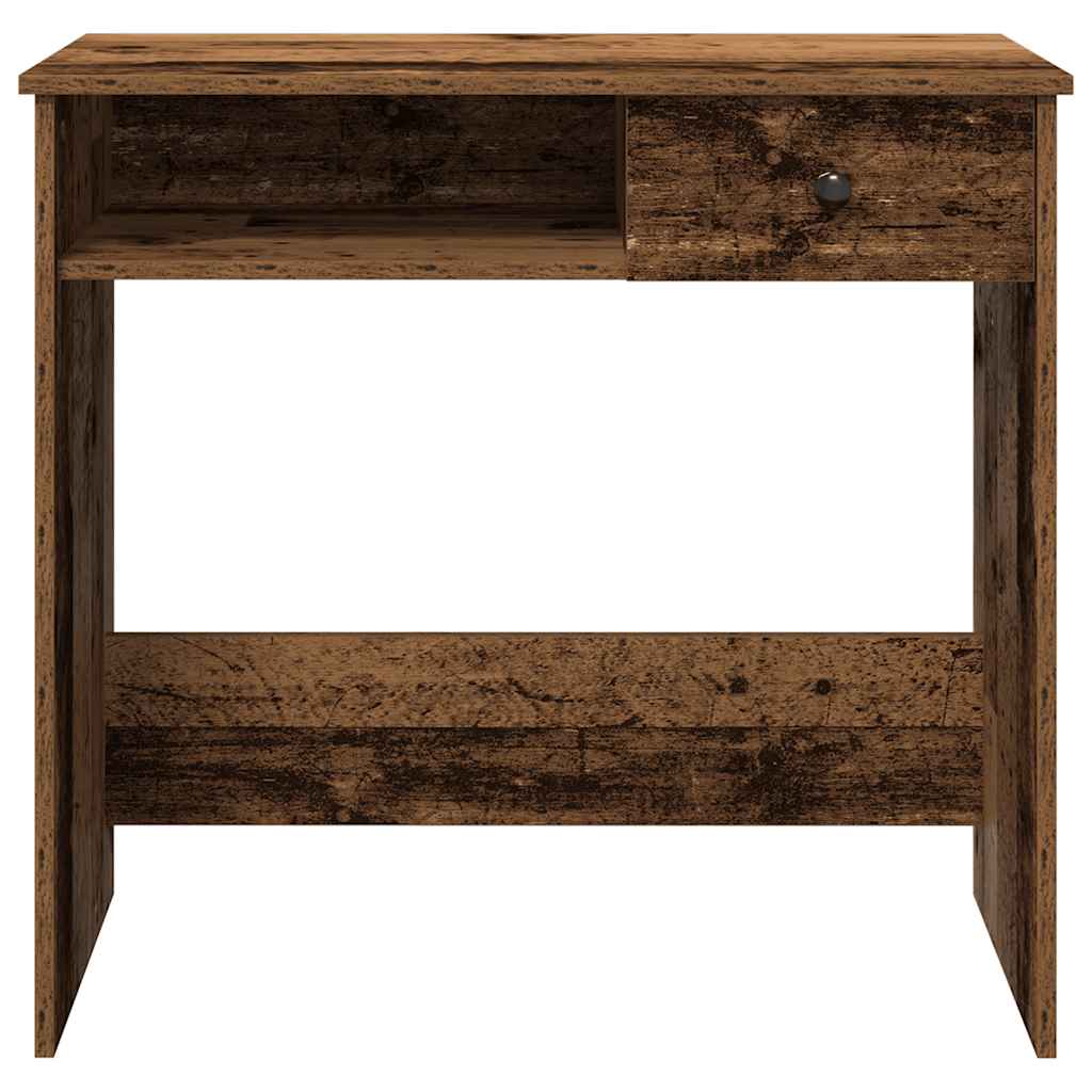vidaXL Biurko, stare drewno, 80x40x75 cm, materiał drewnopochodny