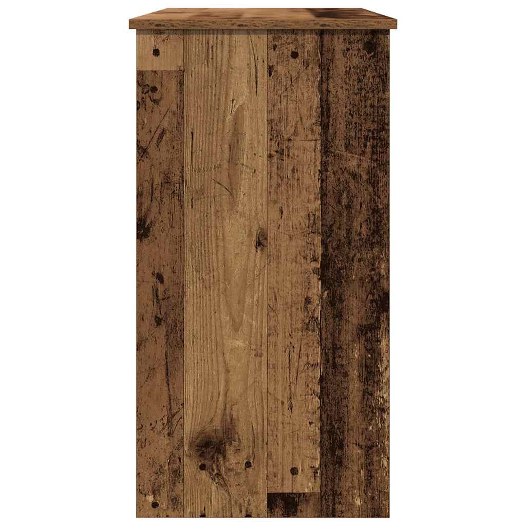vidaXL Biurko, stare drewno, 80x40x75 cm, materiał drewnopochodny
