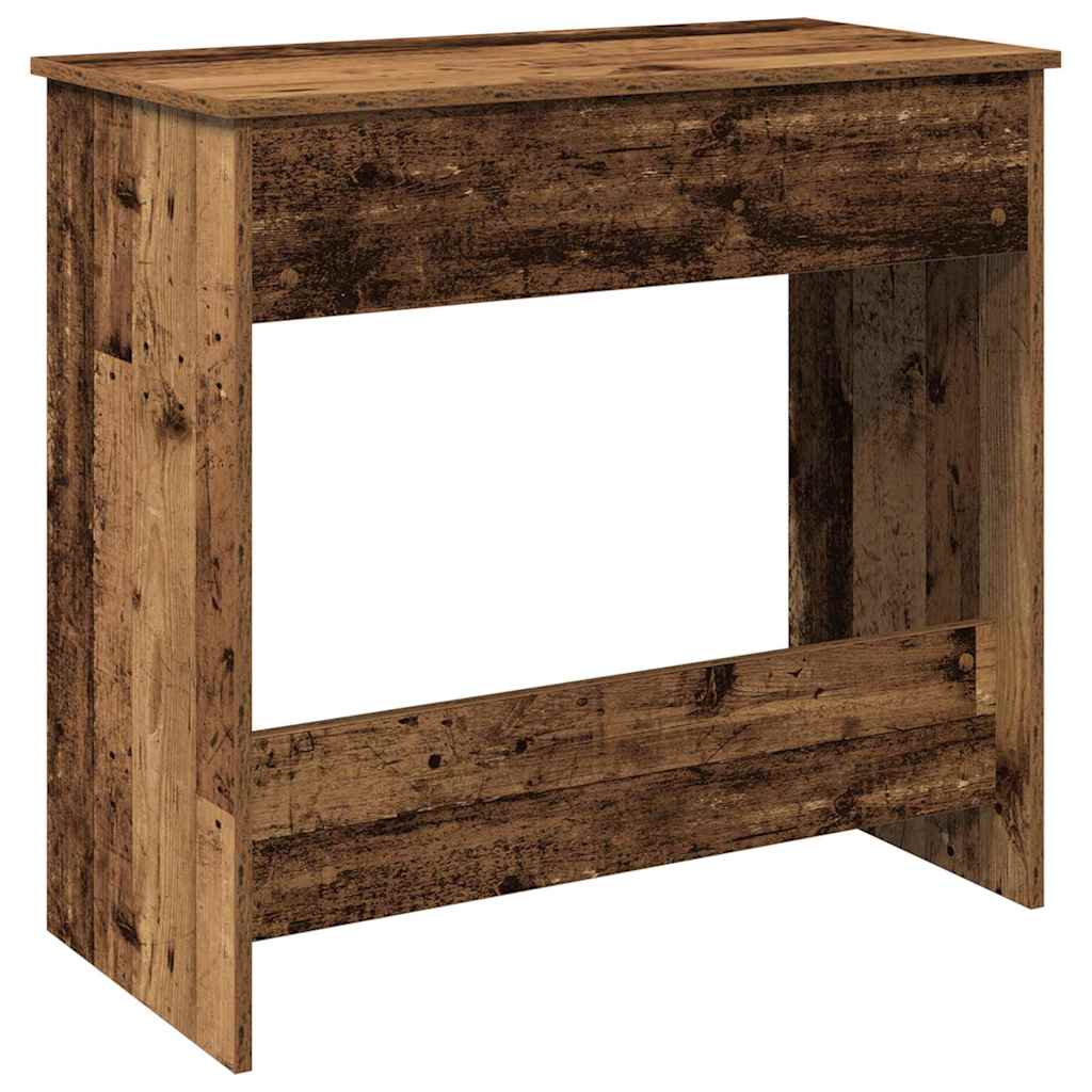 vidaXL Biurko, stare drewno, 80x40x75 cm, materiał drewnopochodny