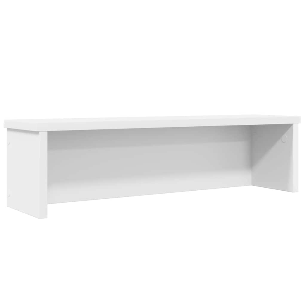vidaXL Półki kuchenne składane, 2 szt., białe, 50x15x16 cm