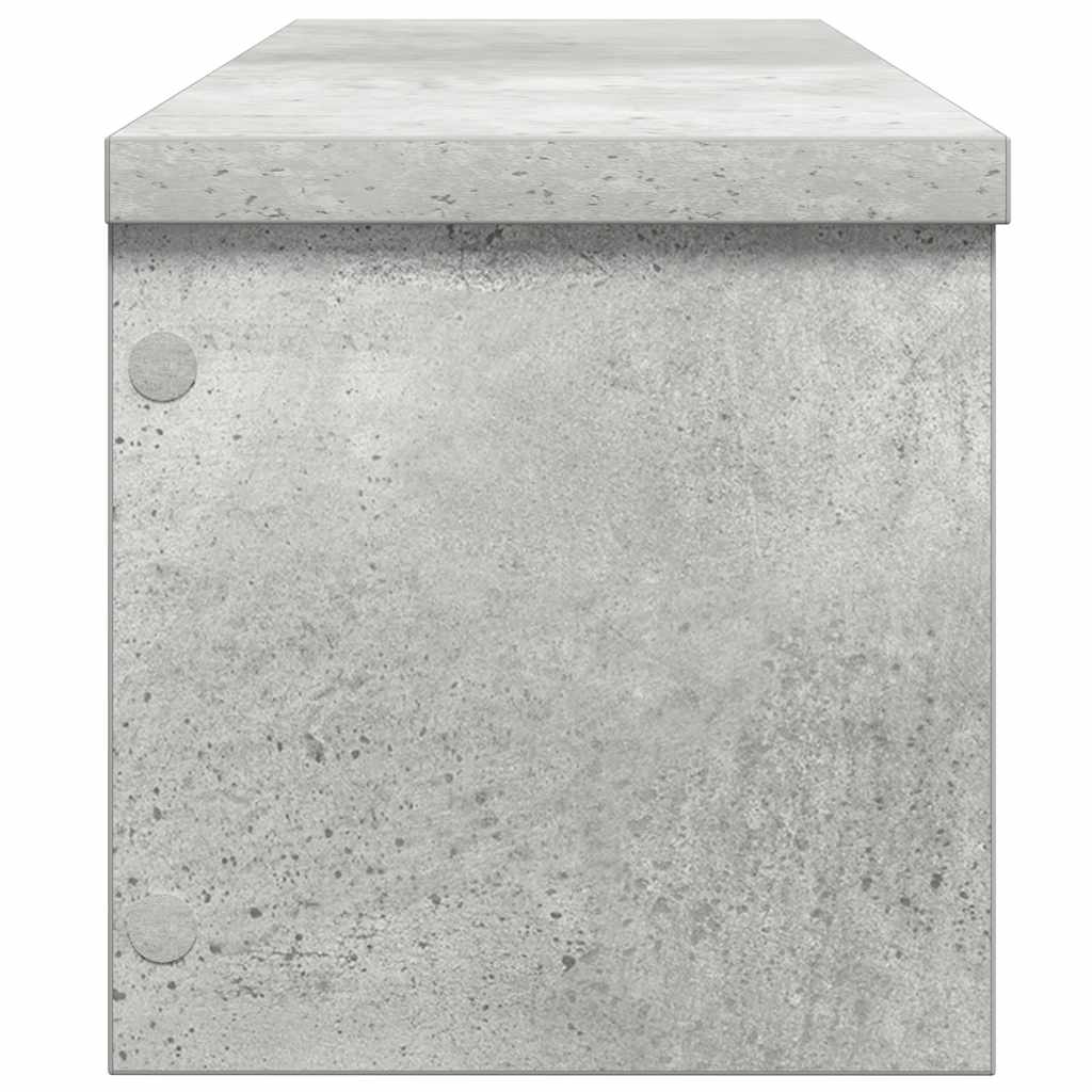 vidaXL Półka kuchenna składana, szarość betonu, 50x15x16 cm