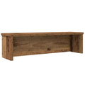 vidaXL Półka kuchenna składana, stare drewno, 50x15x16 cm