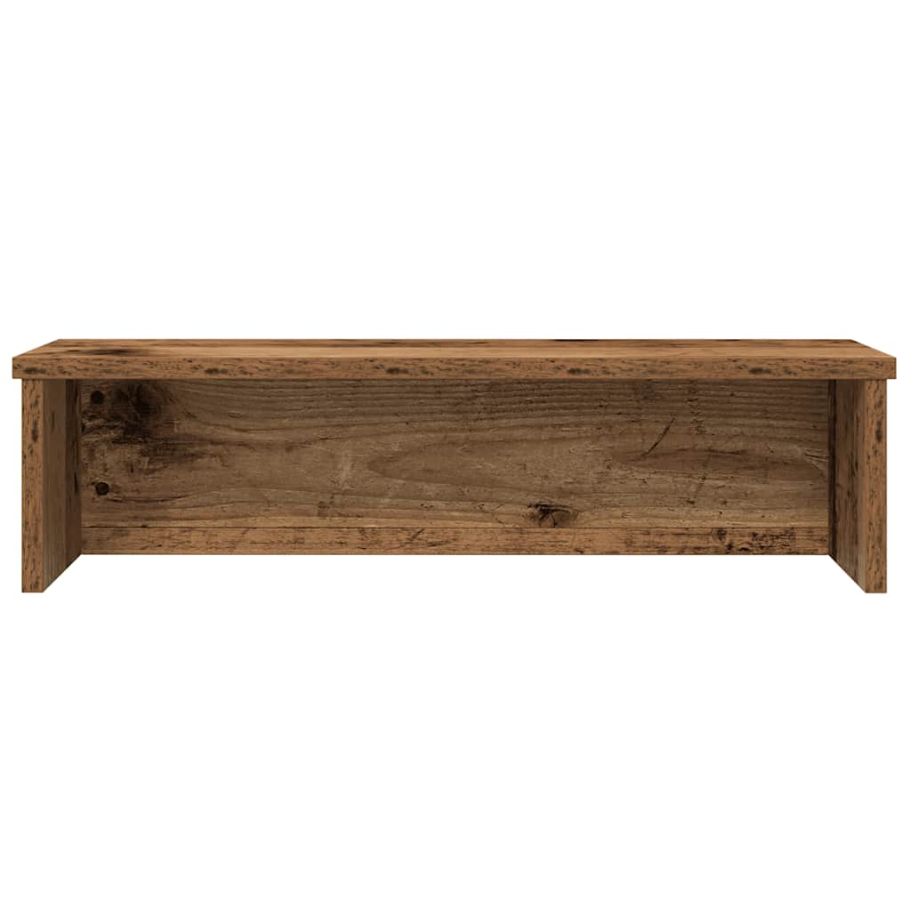 vidaXL Półki kuchenne składane, 2 szt., stare drewno, 50x15x16 cm