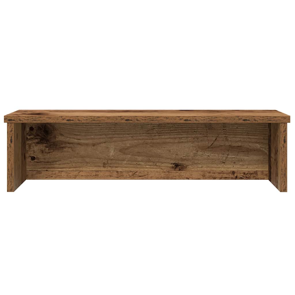 vidaXL Półki kuchenne składane, 2 szt., stare drewno, 60x15x16 cm