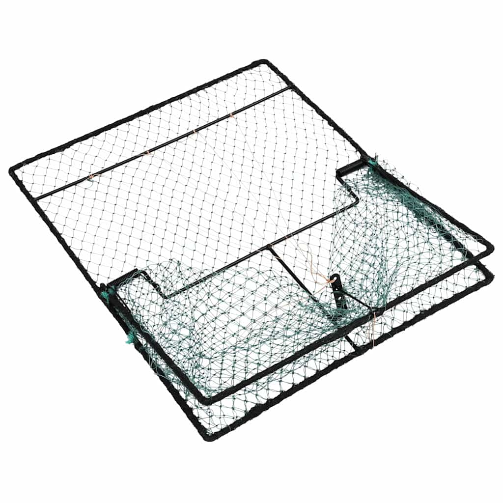 vidaXL Pułapka na ptaki Zielony 50 x 60 x 1,9 cm Polietylen