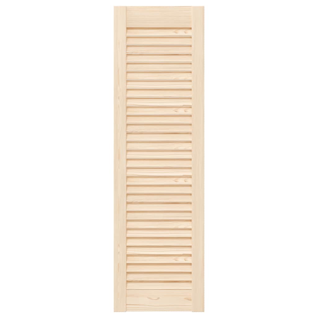 vidaXL Drzwi do szafek żaluzjowe 4 szt. 99x29,5 cm lite drewno sosnowe