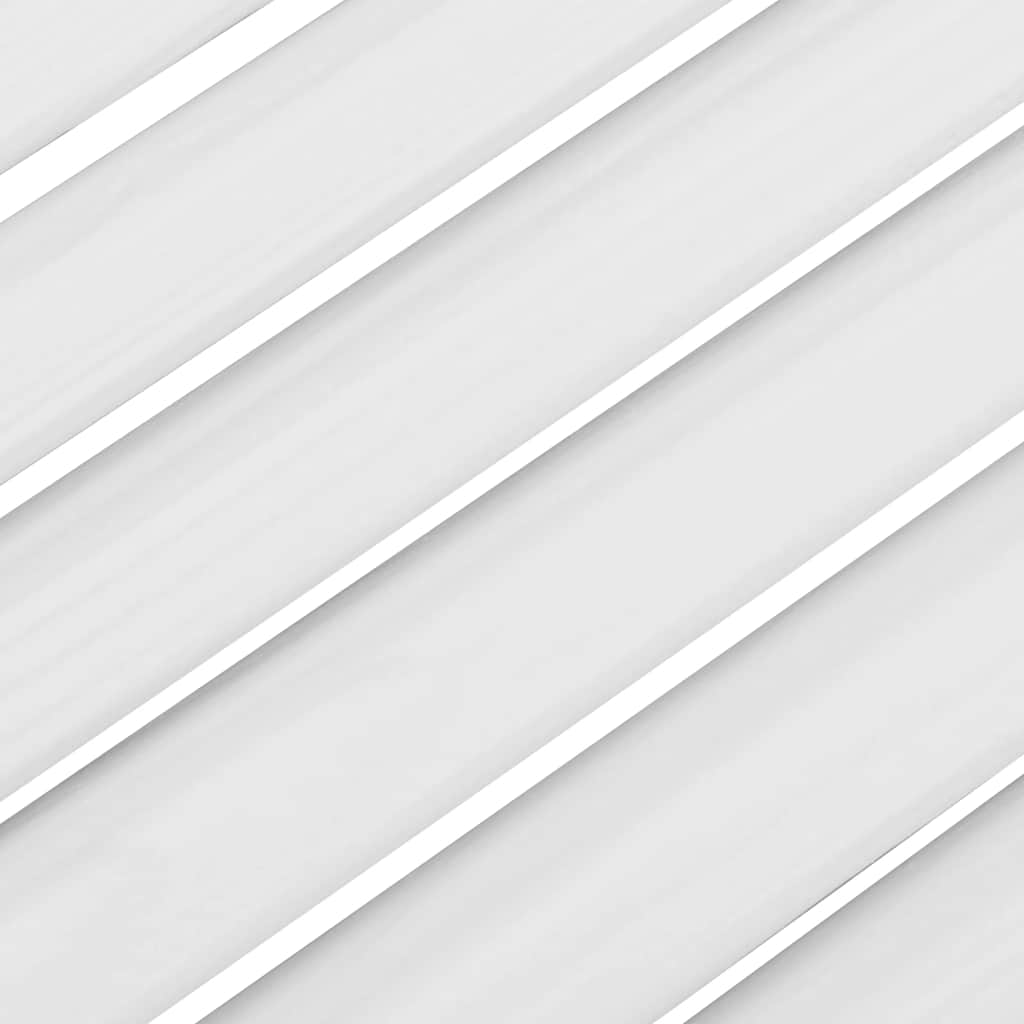 vidaXL Drzwi szafkowe żaluzjowe białe 61,5x29,5 cm