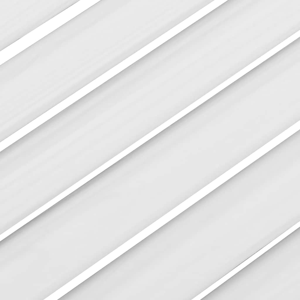 vidaXL Drzwi szafkowe żaluzjowe białe 99x29,5 cm