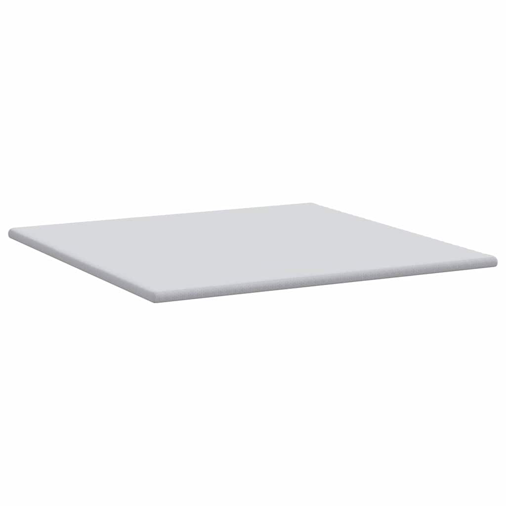 vidaXL Nakładka na materac Biały 200 x 200 cm Tkanina jacquard