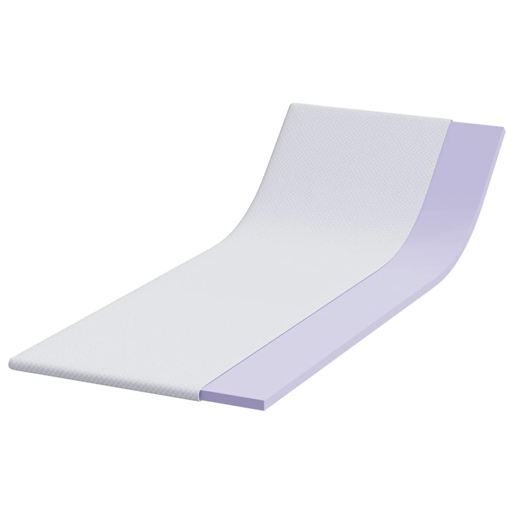 vidaXL Materac topper z pianki pamięciowej 80 x 200 cm Thick Miękki