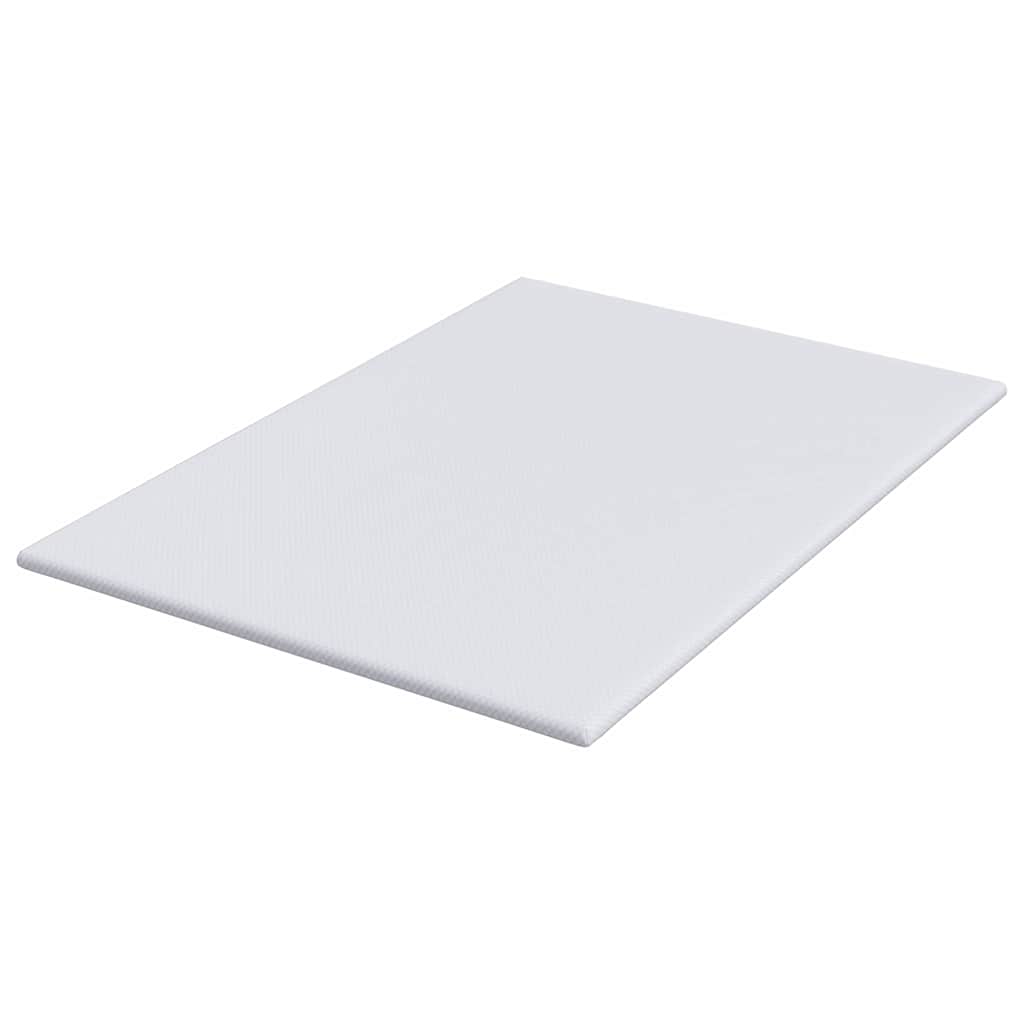 vidaXL Materac topper z pianki pamięciowej 140 x 190 cm Thick Miękki