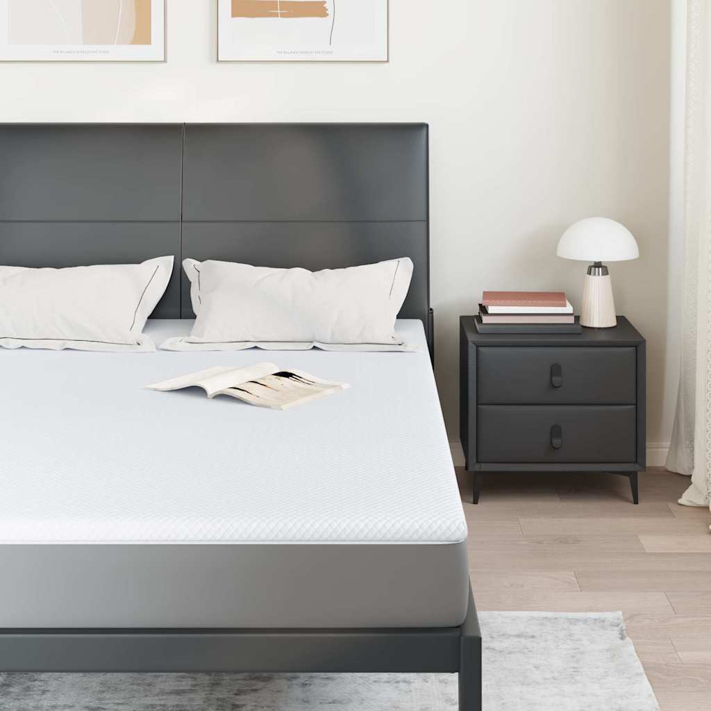 vidaXL Materac topper z pianki pamięciowej 140 x 200 cm Thick Miękki