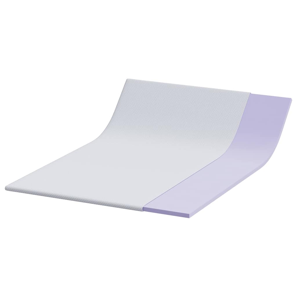 vidaXL Materac topper z pianki pamięciowej 140 x 200 cm Thick Miękki