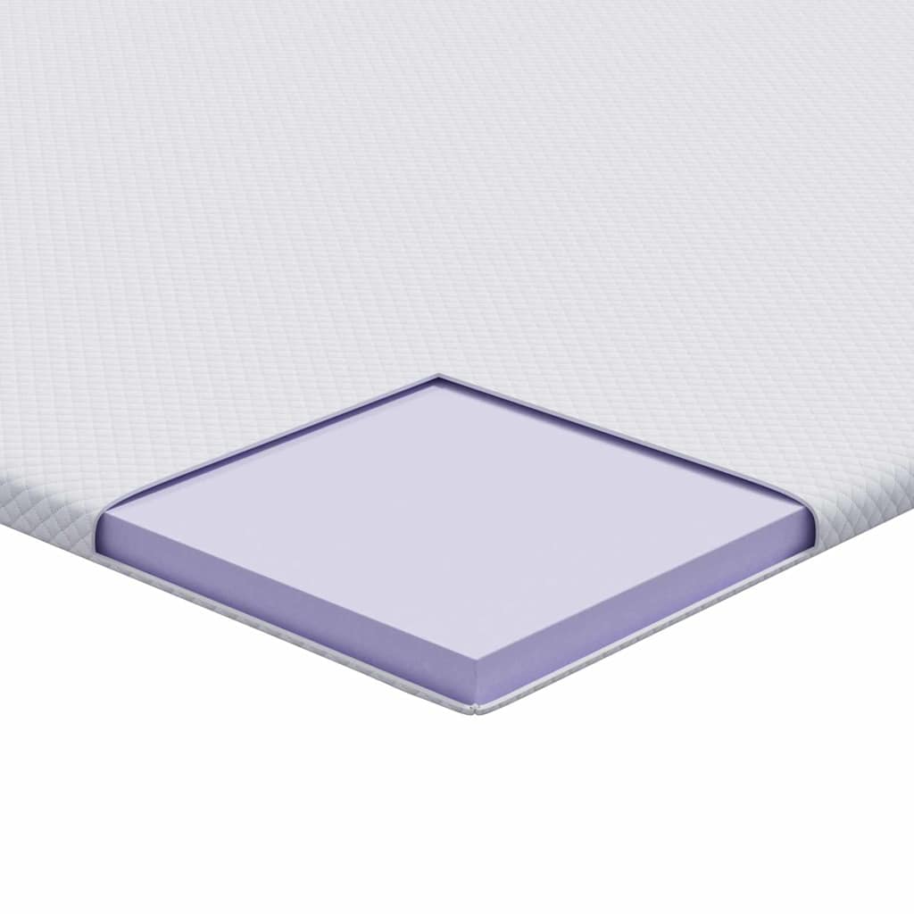 vidaXL Materac topper z pianki pamięciowej 160 x 200 cm Thick Miękki
