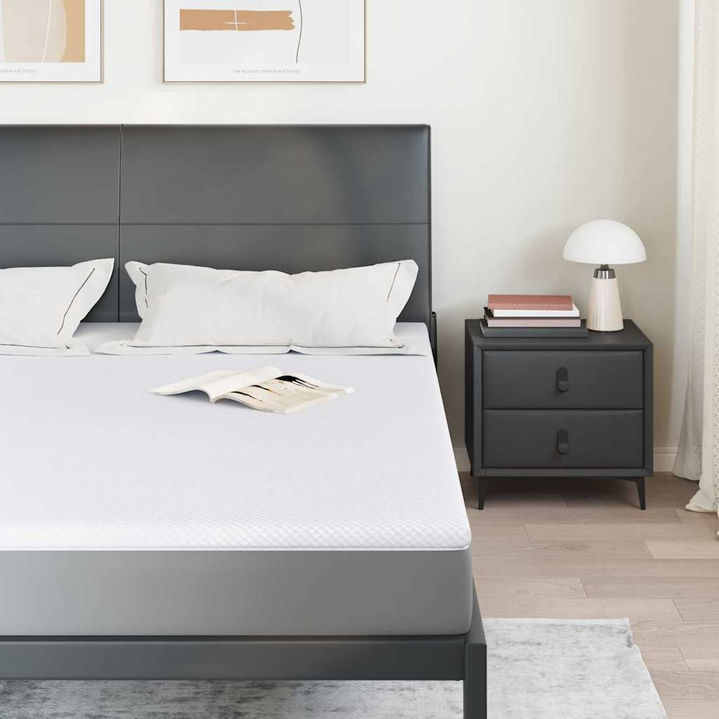 vidaXL Materac topper z pianki pamięciowej 200 x 200 cm Thick Miękki