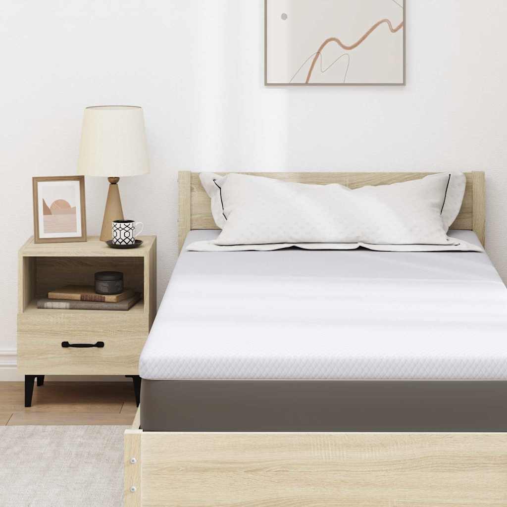 vidaXL Materac topper z pianki pamięciowej 90 x 190 cm Thick Miękki
