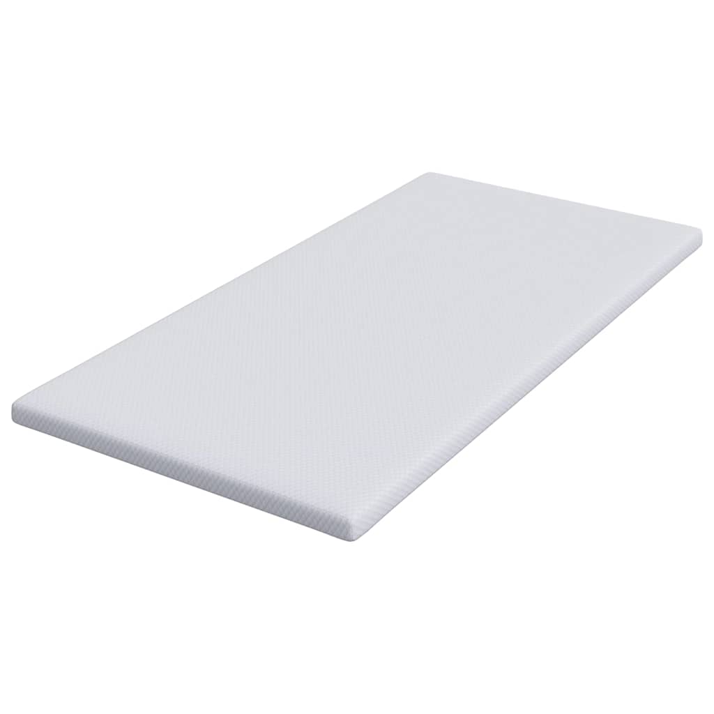 vidaXL Materac topper z pianki pamięciowej 100 x 200 cm Thick Miękki