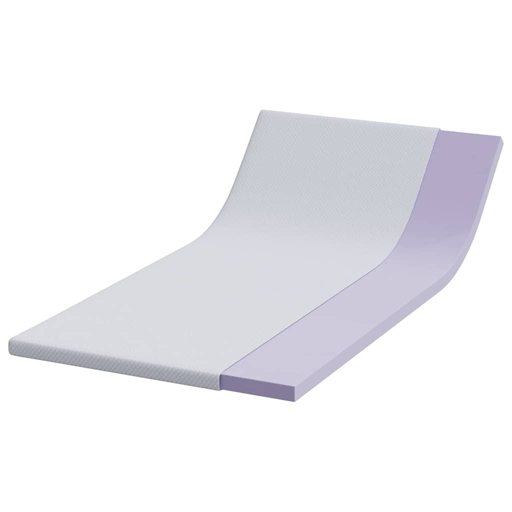vidaXL Materac topper z pianki pamięciowej 120 x 200 cm Thick Miękki