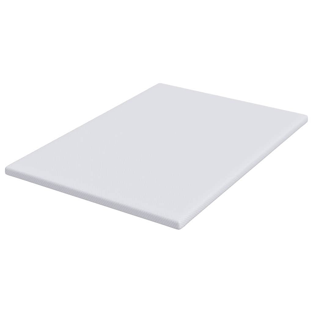 vidaXL Materac topper z pianki pamięciowej 140 x 190 cm Thick Miękki