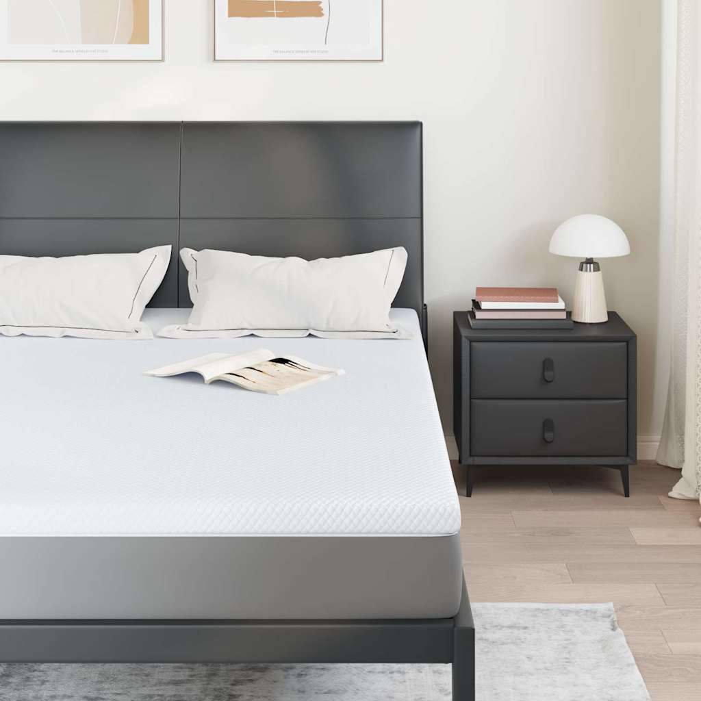 vidaXL Materac topper z pianki pamięciowej 160 x 200 cm Thick Miękki
