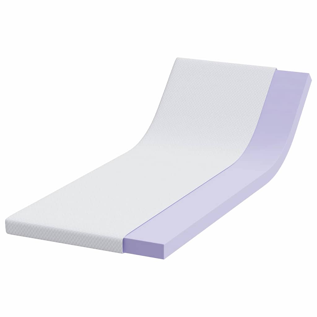 vidaXL Materac topper z pianki pamięciowej 80 x 200 cm Thick Miękki