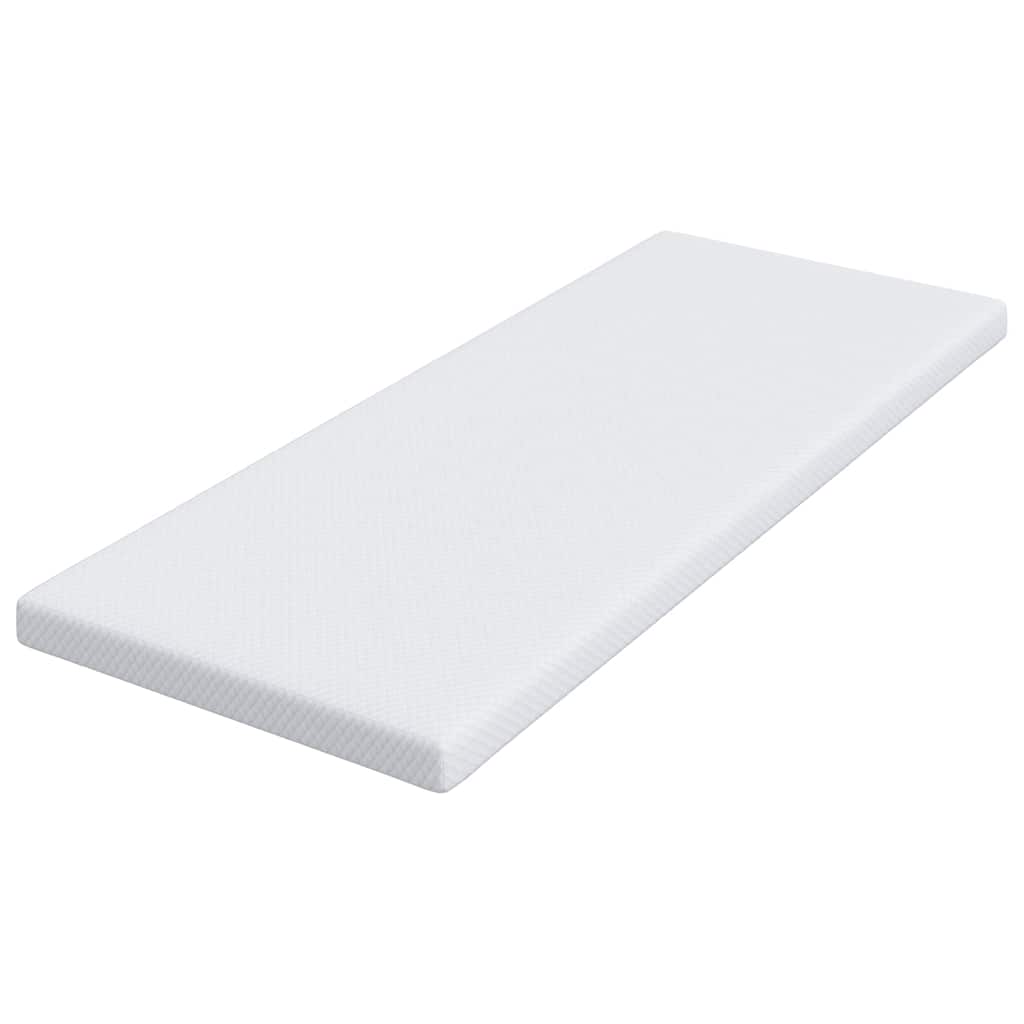 vidaXL Materac topper z pianki pamięciowej 80 x 200 cm Thick Miękki