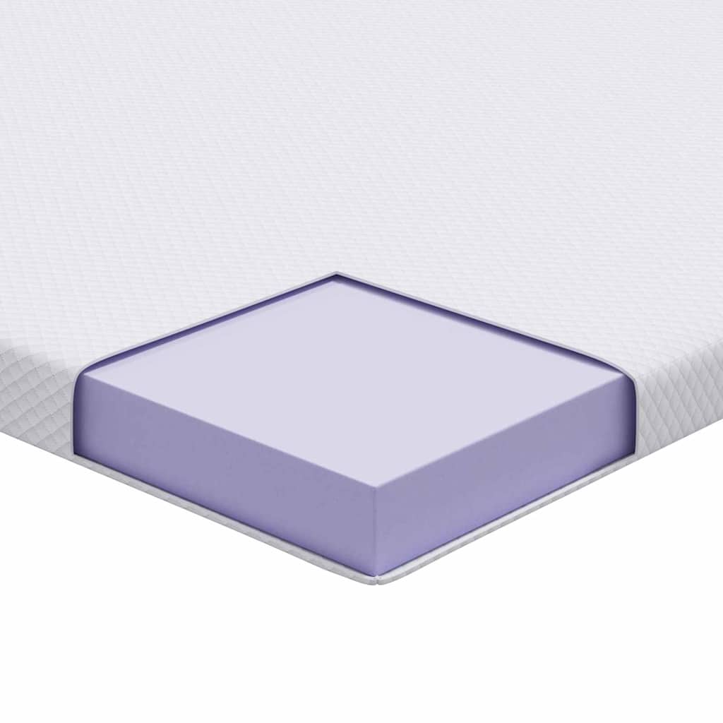vidaXL Materac topper z pianki pamięciowej 90 x 190 cm Thick Miękki