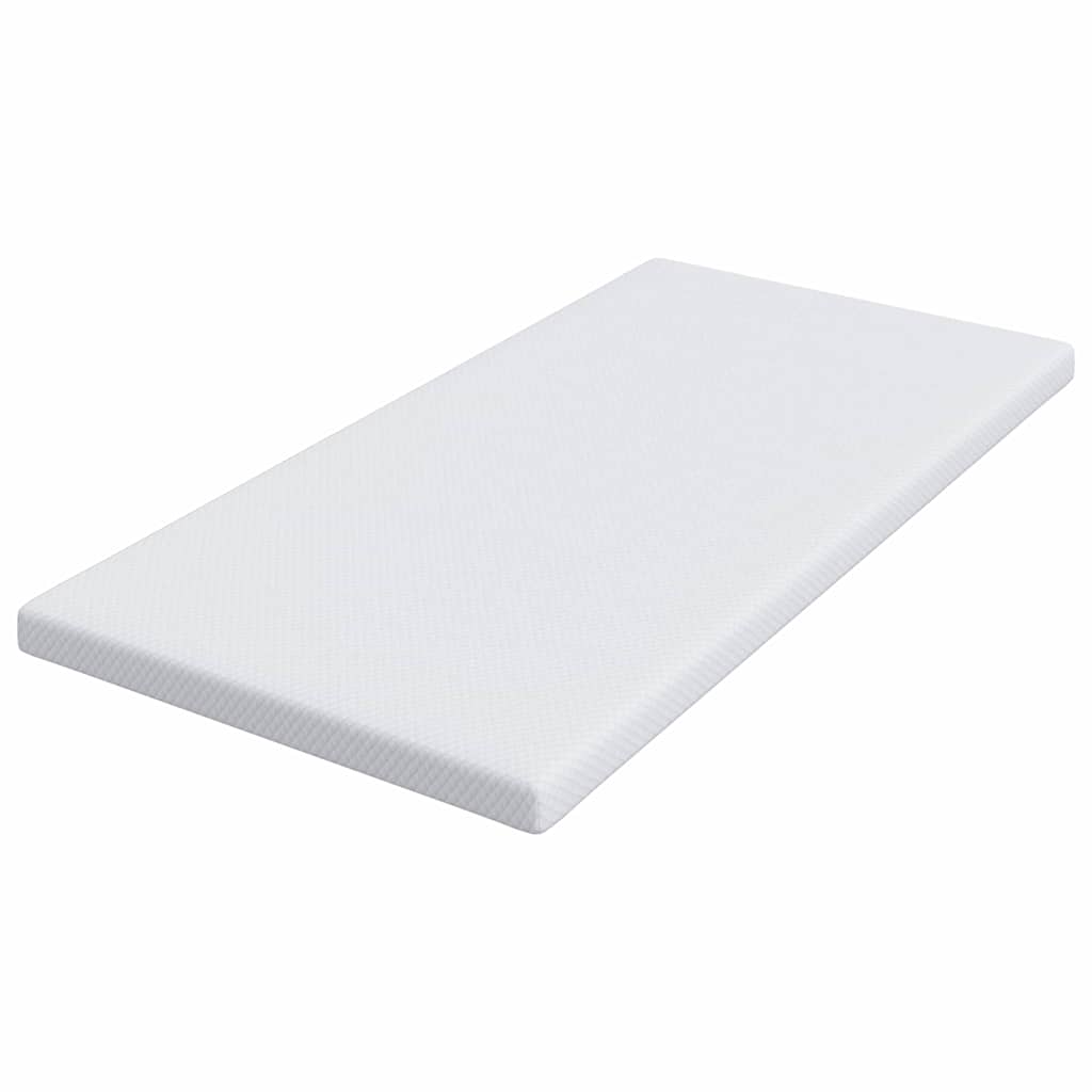 vidaXL Materac topper z pianki pamięciowej 90 x 190 cm Thick Miękki