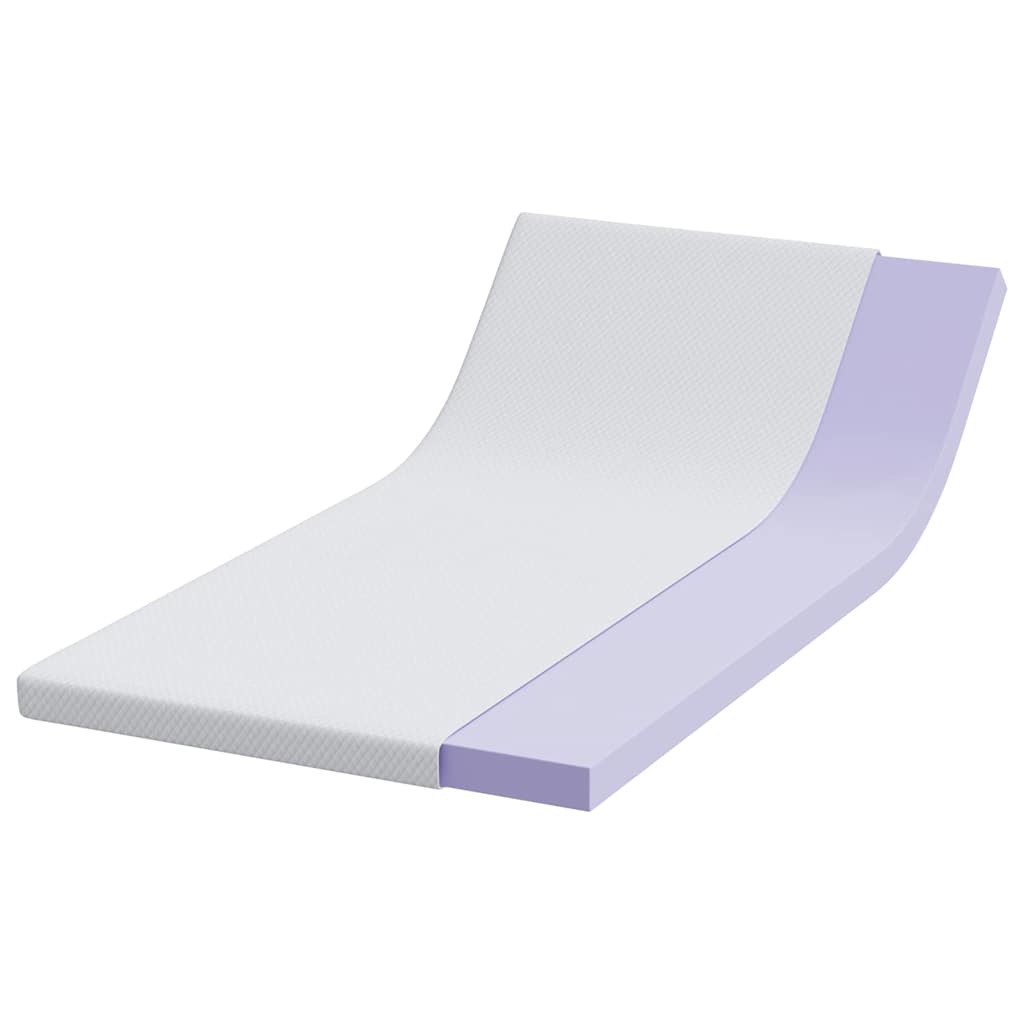 vidaXL Materac topper z pianki pamięciowej 100 x 200 cm Thick Miękki