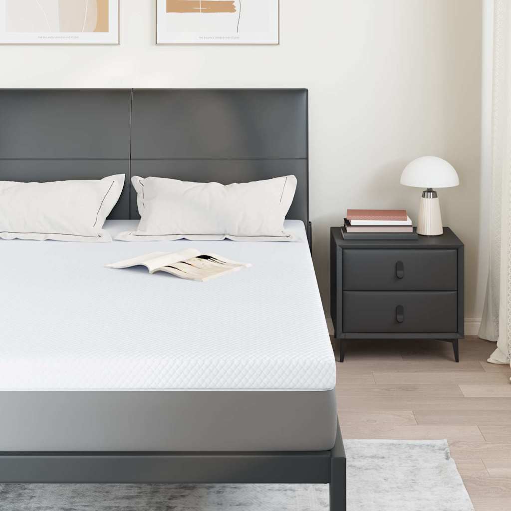 vidaXL Materac topper z pianki pamięciowej 140 x 190 cm Thick Miękki
