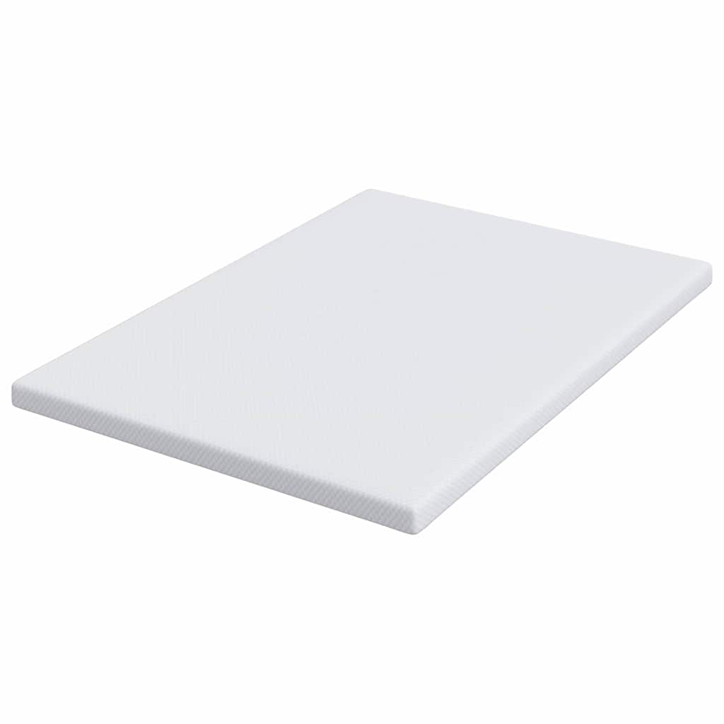 vidaXL Materac topper z pianki pamięciowej 140 x 200 cm Thick Miękki