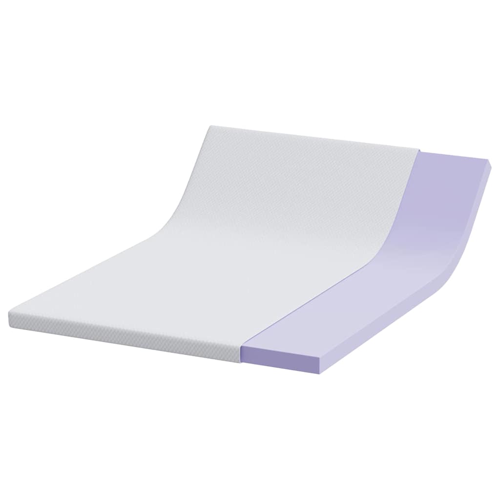 vidaXL Materac topper z pianki pamięciowej 160 x 200 cm Thick Miękki