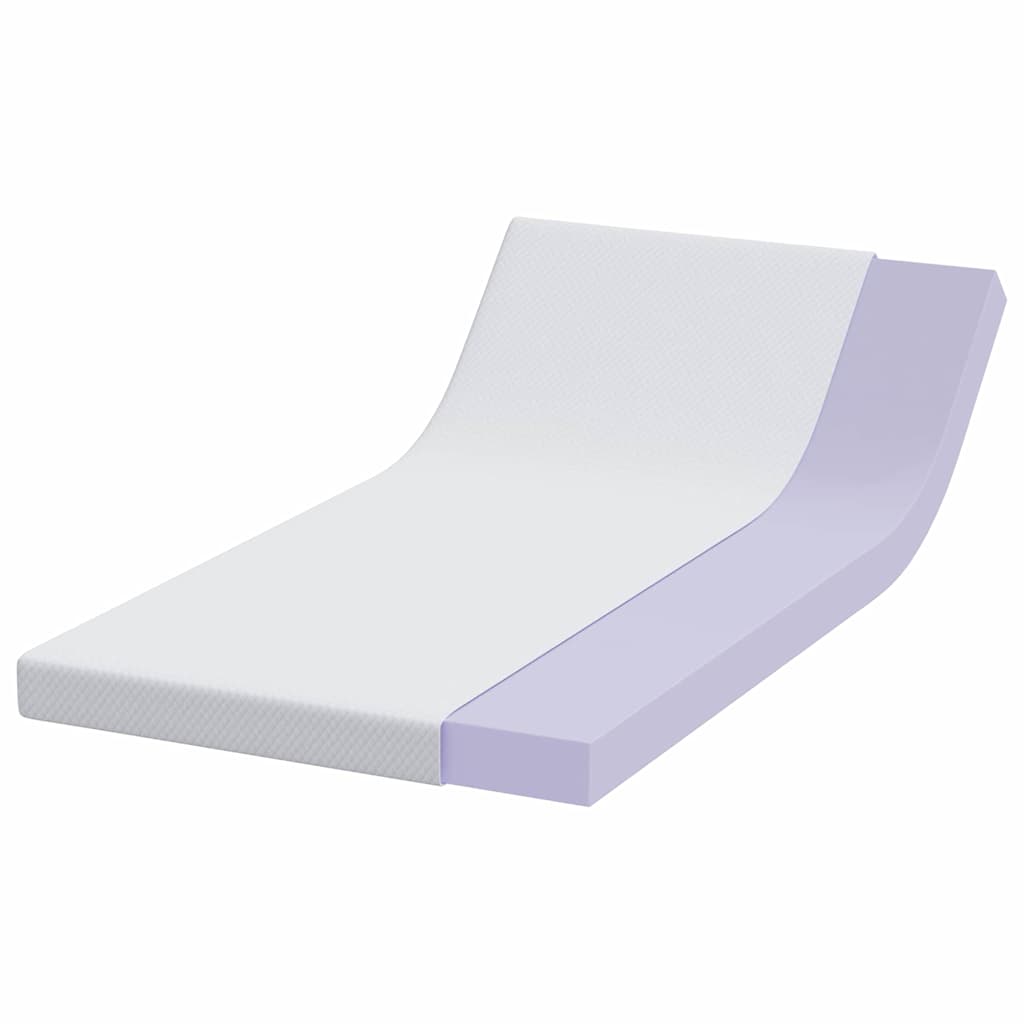 vidaXL Materac topper z pianki pamięciowej 90 x 200 cm Thick Miękki