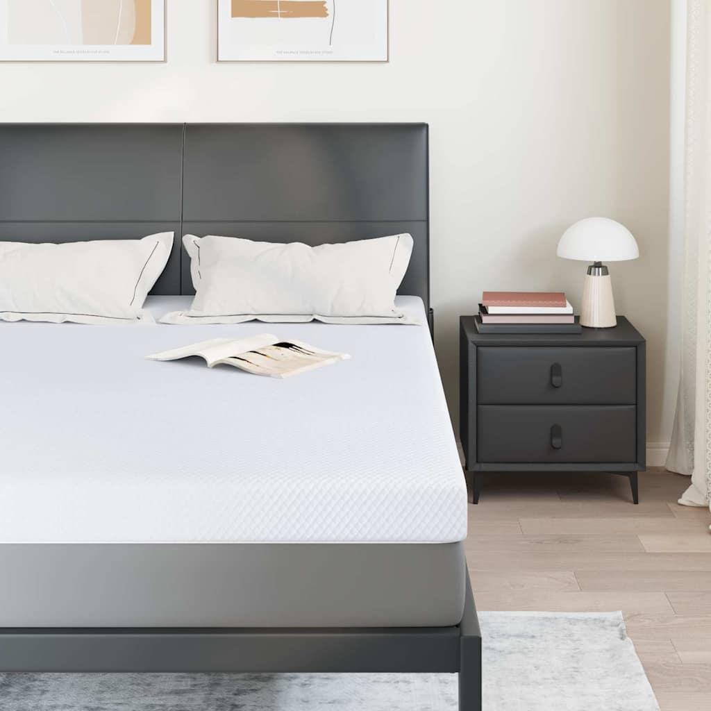 vidaXL Materac topper z pianki pamięciowej 160 x 200 cm Thick Miękki