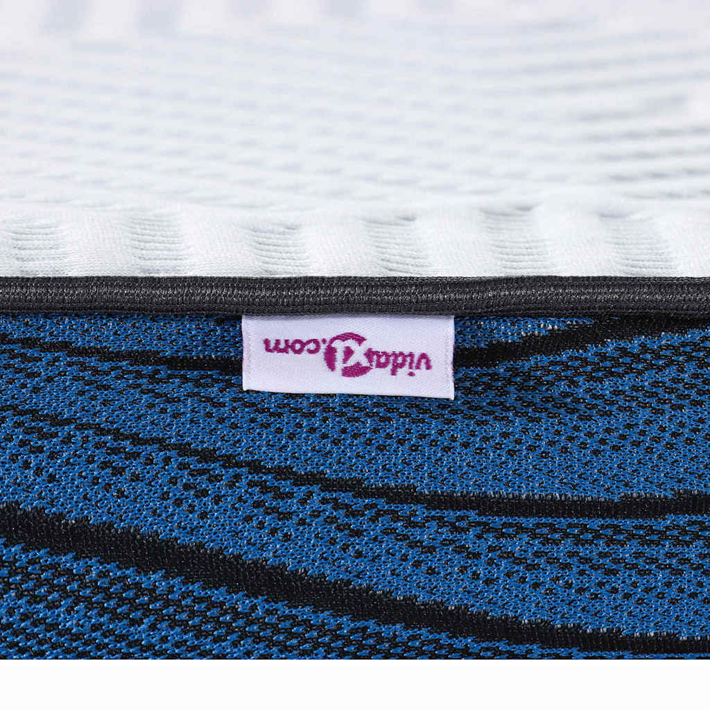 vidaXL Nakładka na materac 70 x 200 cm grubości Tkanina żakardowa