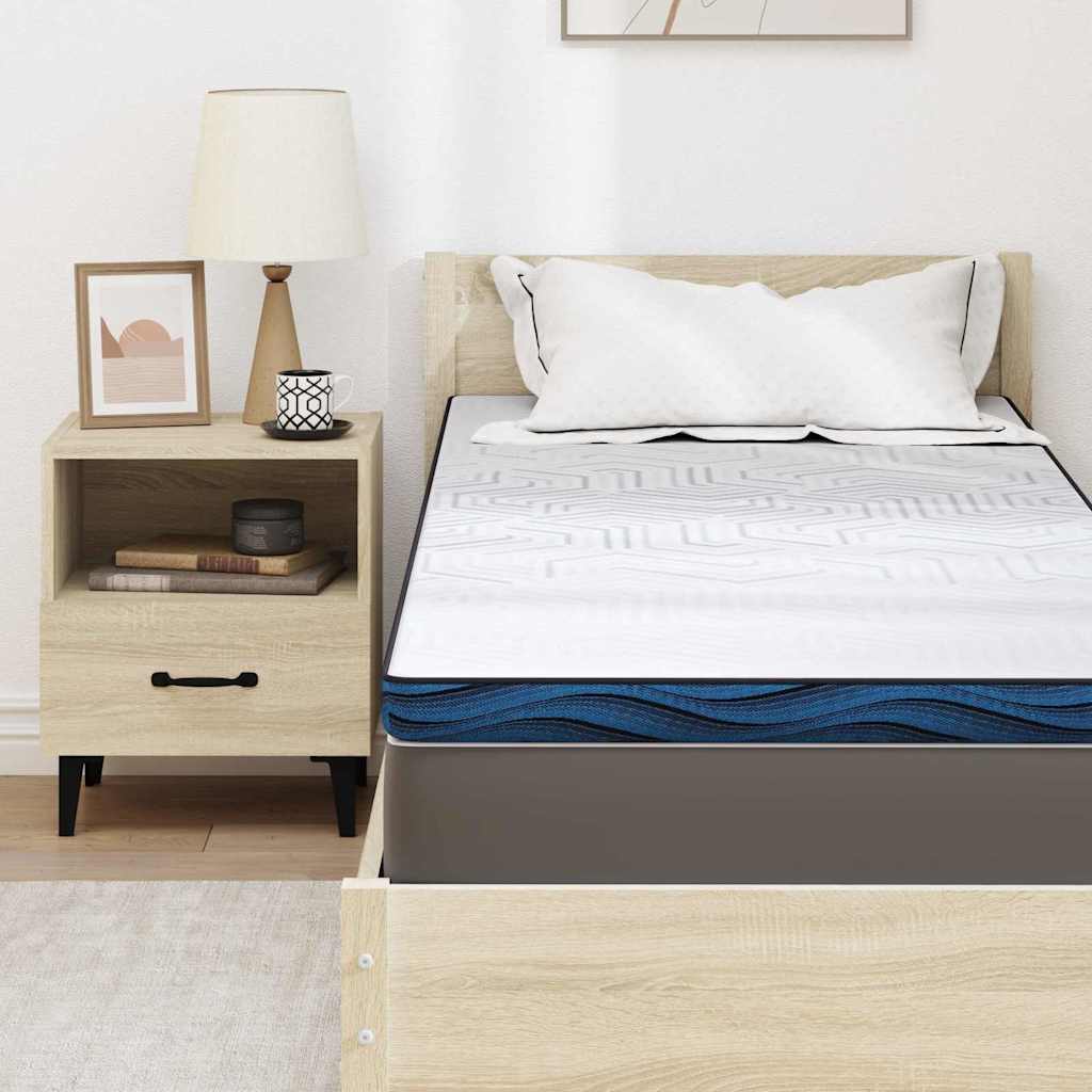 vidaXL Nakładka na materac 70 x 200 cm grubości Tkanina żakardowa