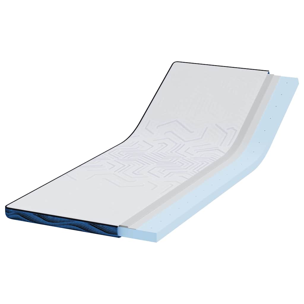 vidaXL Nakładka na materac 70 x 200 cm grubości Tkanina żakardowa