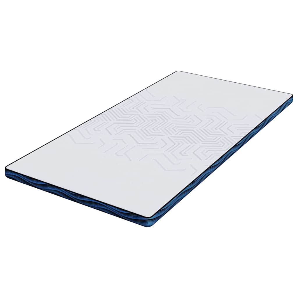 vidaXL Nakładka na materac Biały 120 x 200 cm Tkanina żakardowa
